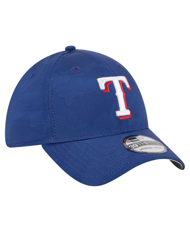 Men's Royal Texas Rangers Tonal Camo 39THIRTY Flex Hat