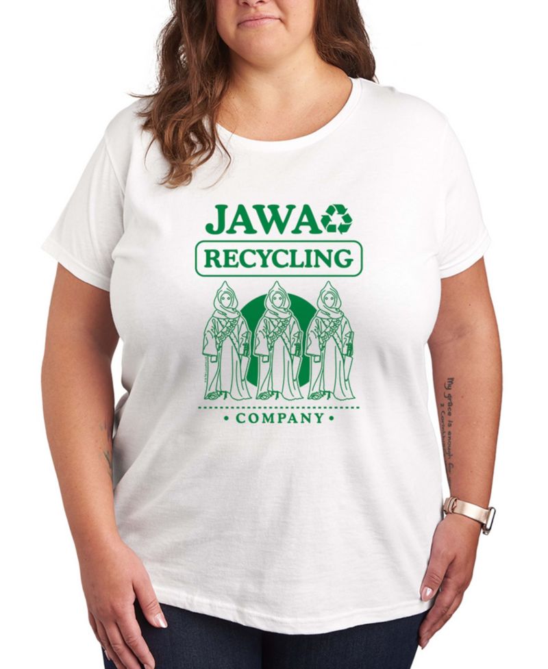 Plus Size Star Wars Jawa Short-Sleeve Graphic T-Shirt