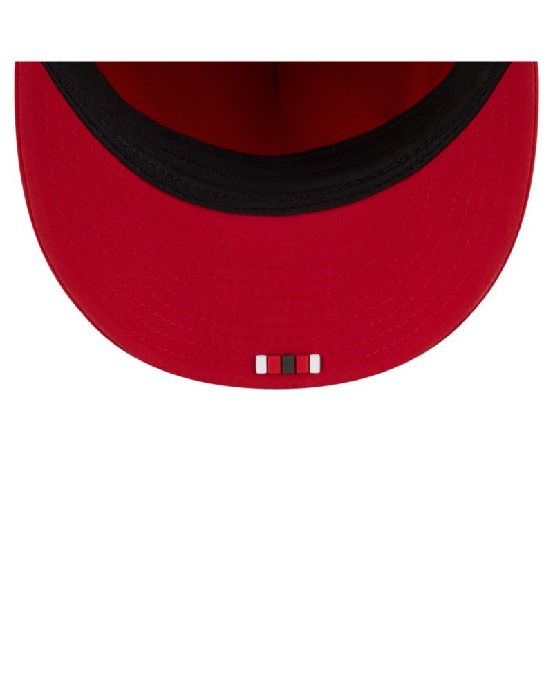 Men's Red Tampa Bay Buccaneers 2025 Sideline Retro Crown 59FIFTY Fitted Hat