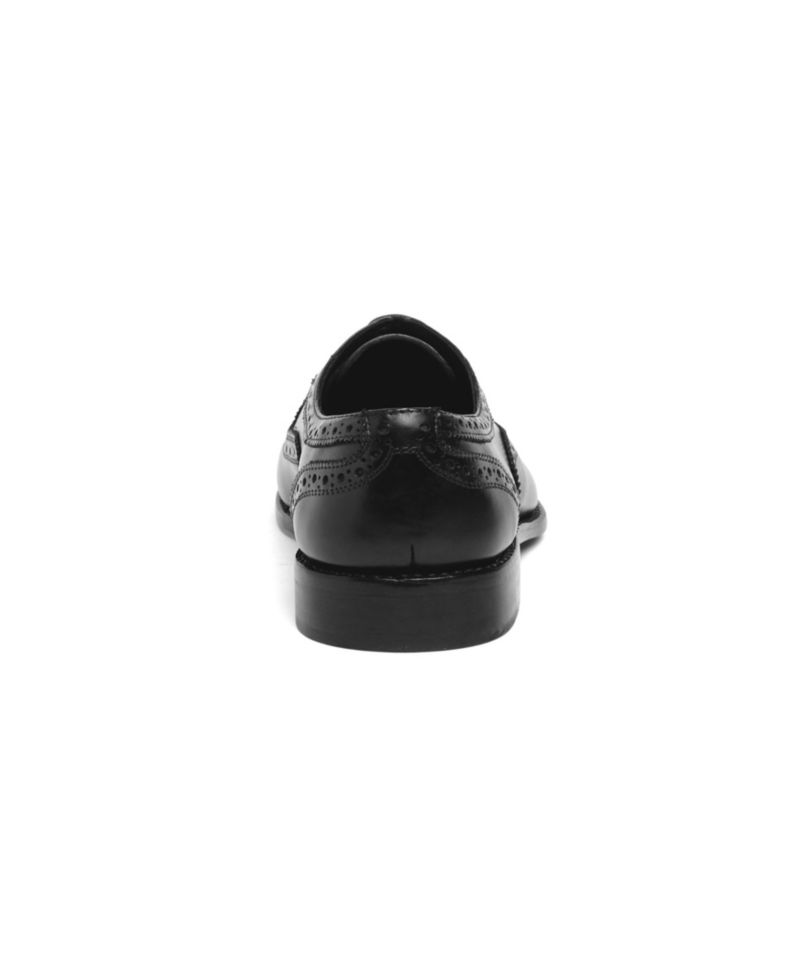 Men's Ford Quarter Brogue Oxford Leather Sole Dress Shoe