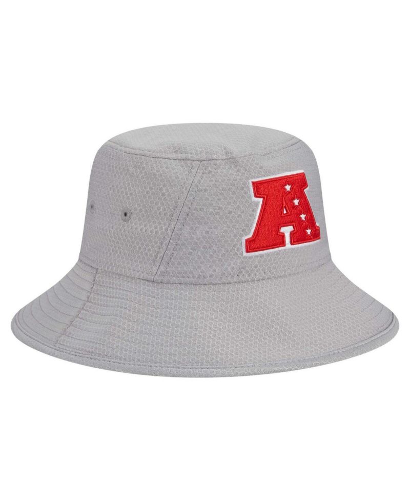 Men's Gray AFC Merchandise 2025 NFL Pro Bowl Bucket Hat