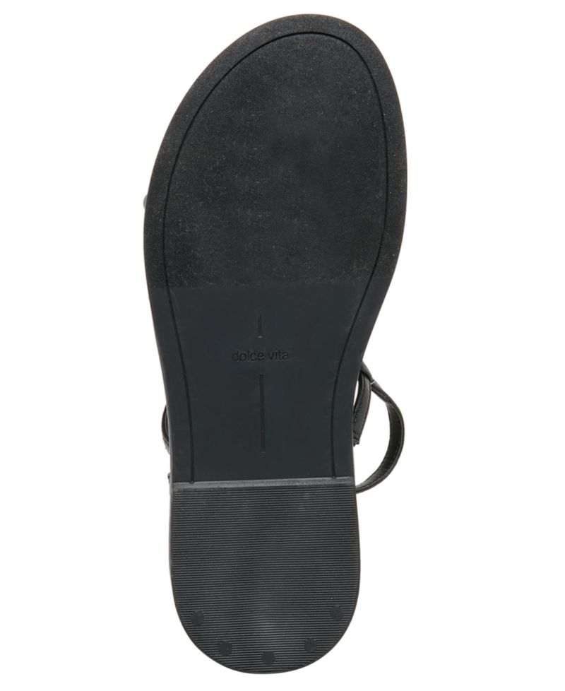 Women's Dom Strappy Round Toe Footbed Sandals