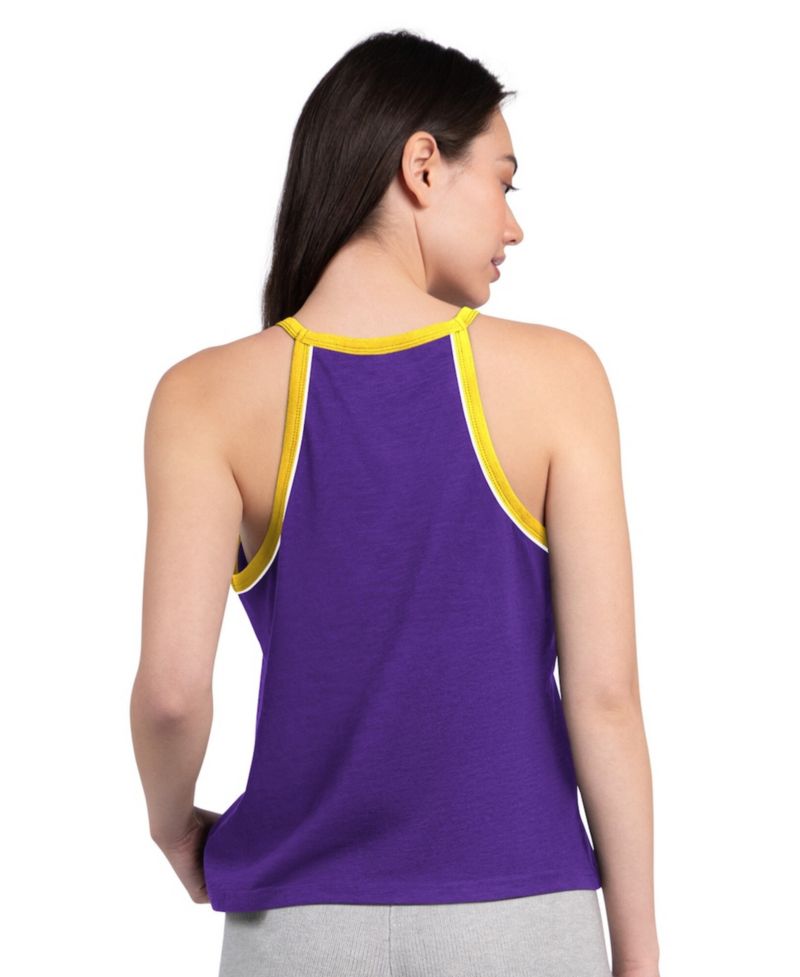 Women's Purple Minnesota Vikings Redemption Win Slub Tank Top