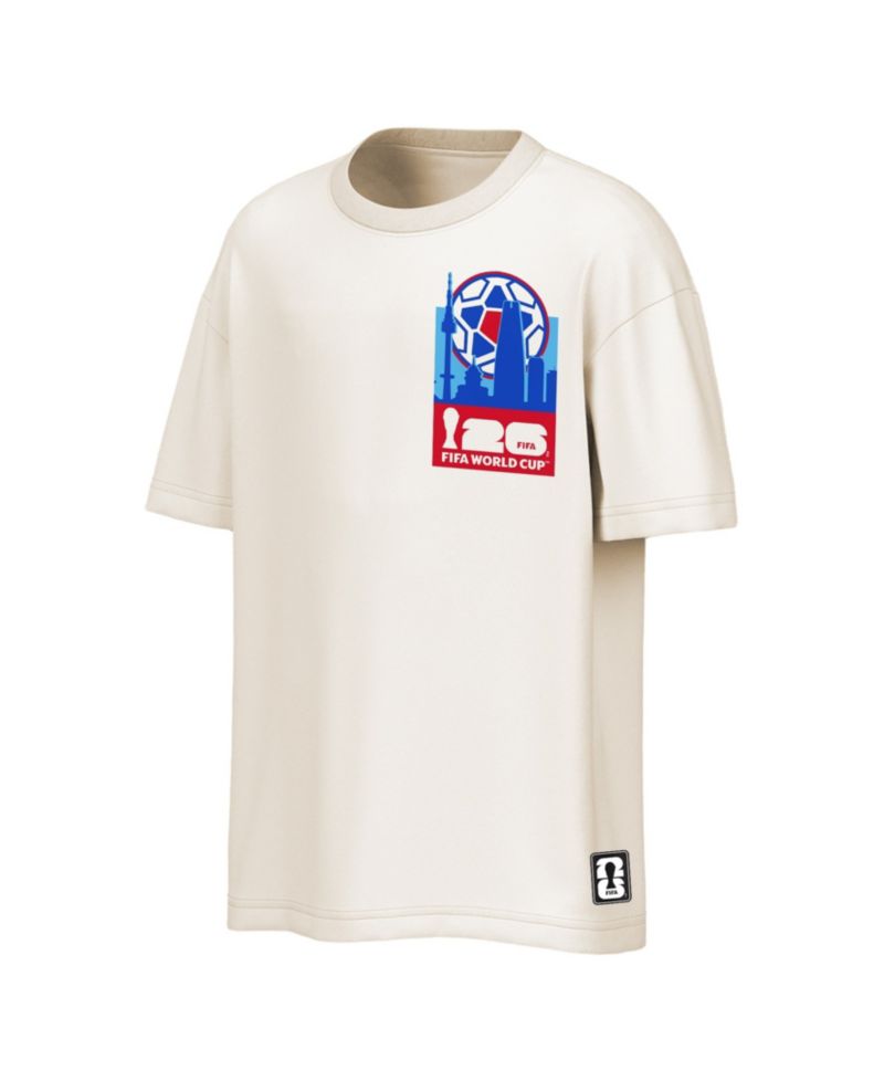 Men's Natural FIFA World Cup 2026 South Korea Post Card T-Shirt