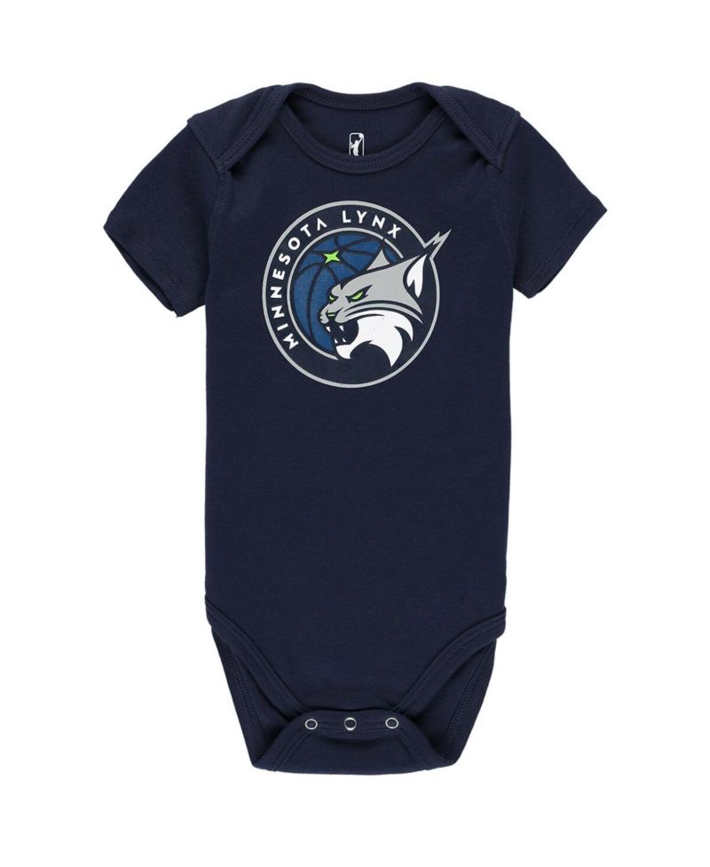 Baby Boys and Girls 3-Pack Minnesota Lynx Slide Home Creeper Set
