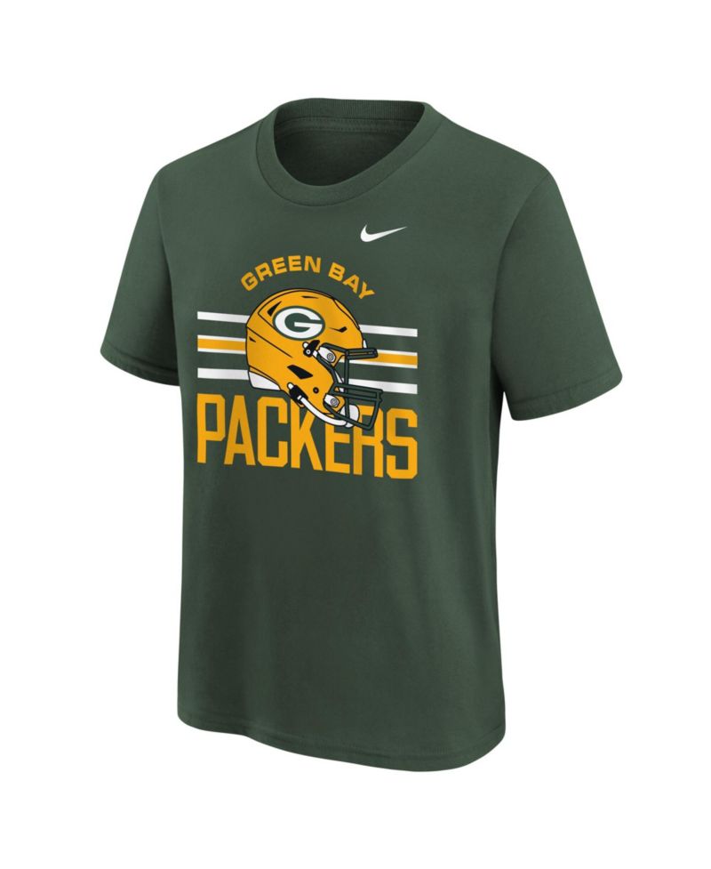 Big Boys and Girls Green Green Bay Packers Team Issue T-Shirt