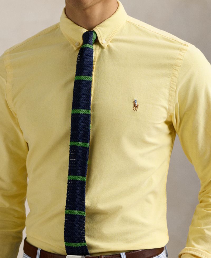 Men's Long-Sleeve Oxford Shirt