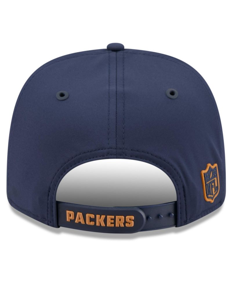 Men's Blue Green Bay Packers 2026 Sideline Throwback 9SEVENTY Adjustable Hat
