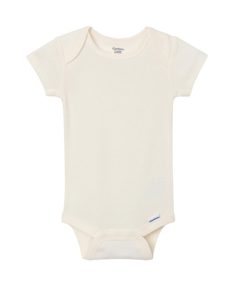 Baby ( NEW BORN TO 18 M )8-Pack Short Sleeve Bodysuits, Rainbow