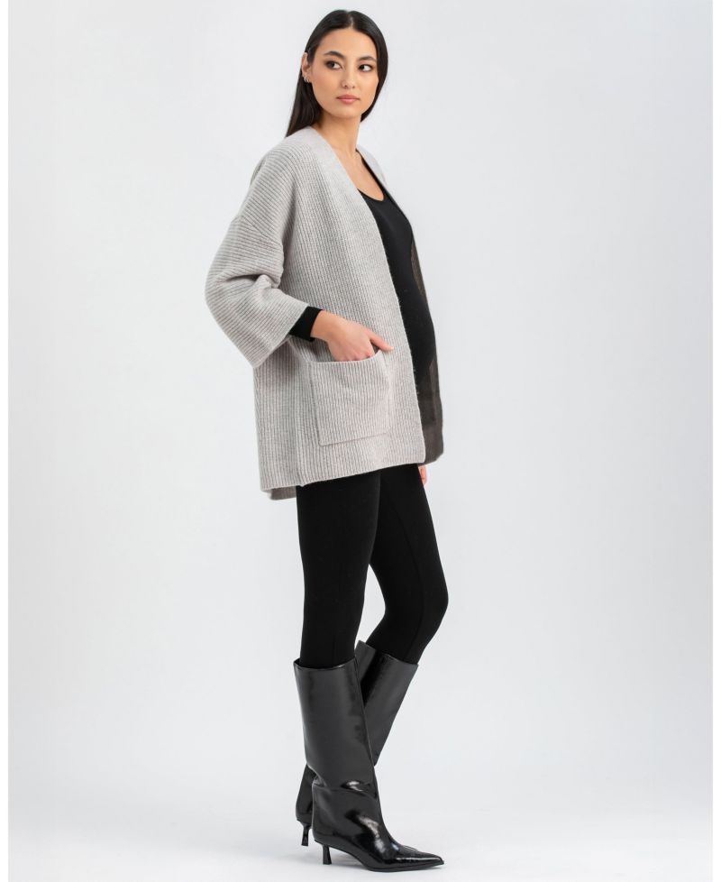 Maternity Slim Scoop Neck Maddy Jumpsuit with Long Sleeves