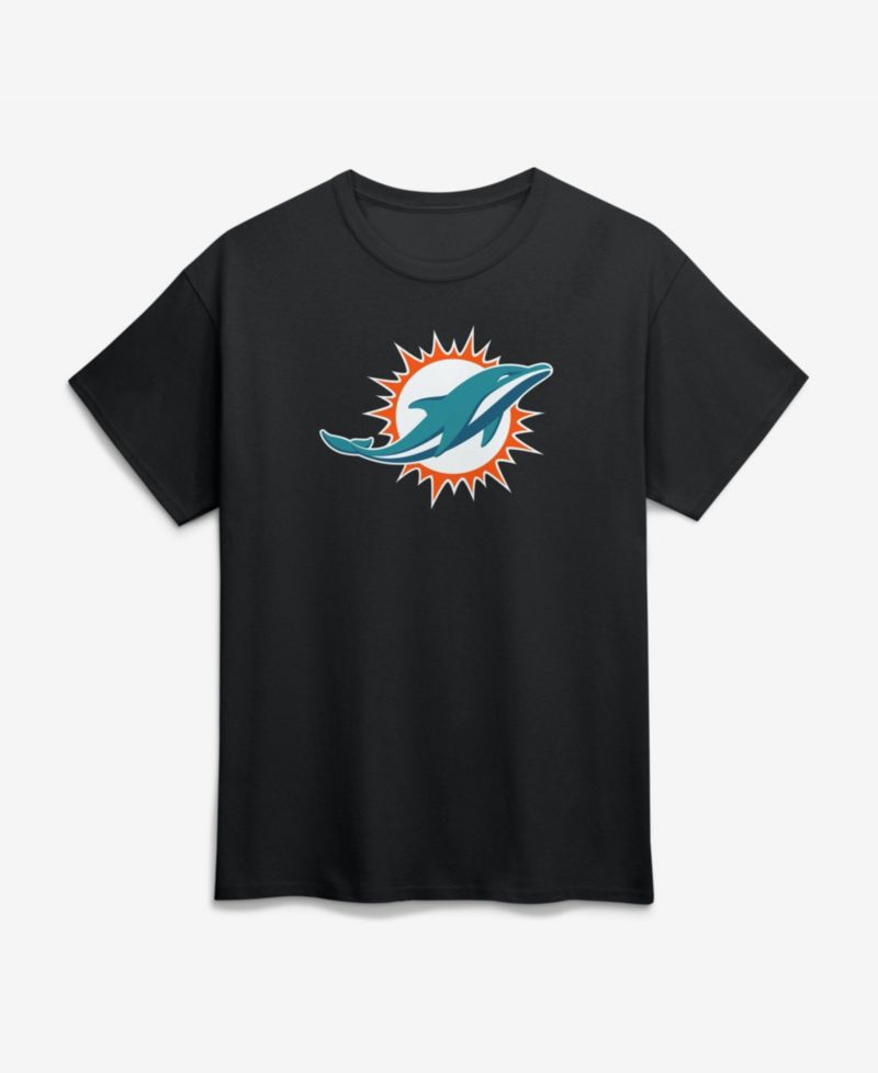 Men's Miami Dolphins Classic-Fit Crewneck T-Shirt