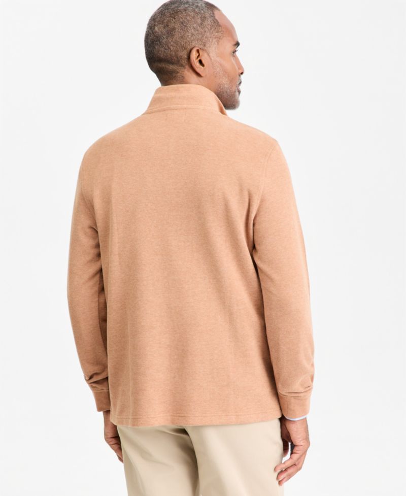 Men's French Rib Quarter-Zip Sweatshirt