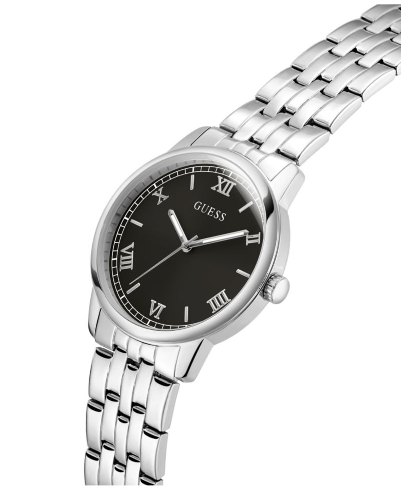 Men's Silver-Tone Analog Watch, 40mm
