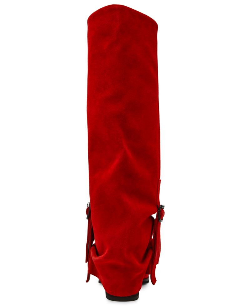 Women's Bozeman Cuffed Block Heel Tall Slouch Boots