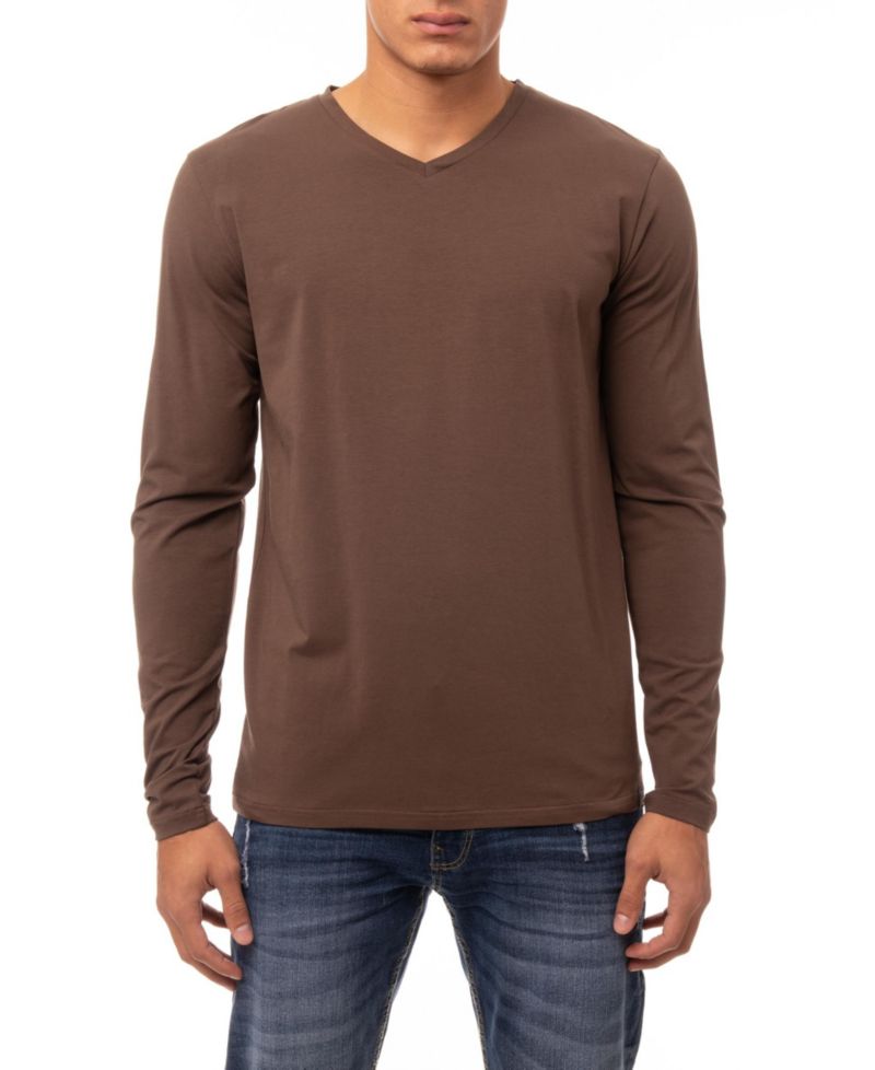 Men's Long Sleeve V-Neck T-Shirt