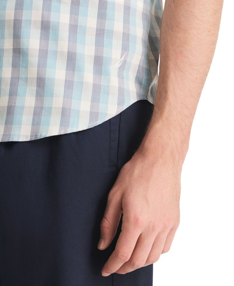 Men's Plaid Short-Sleeve Shirt