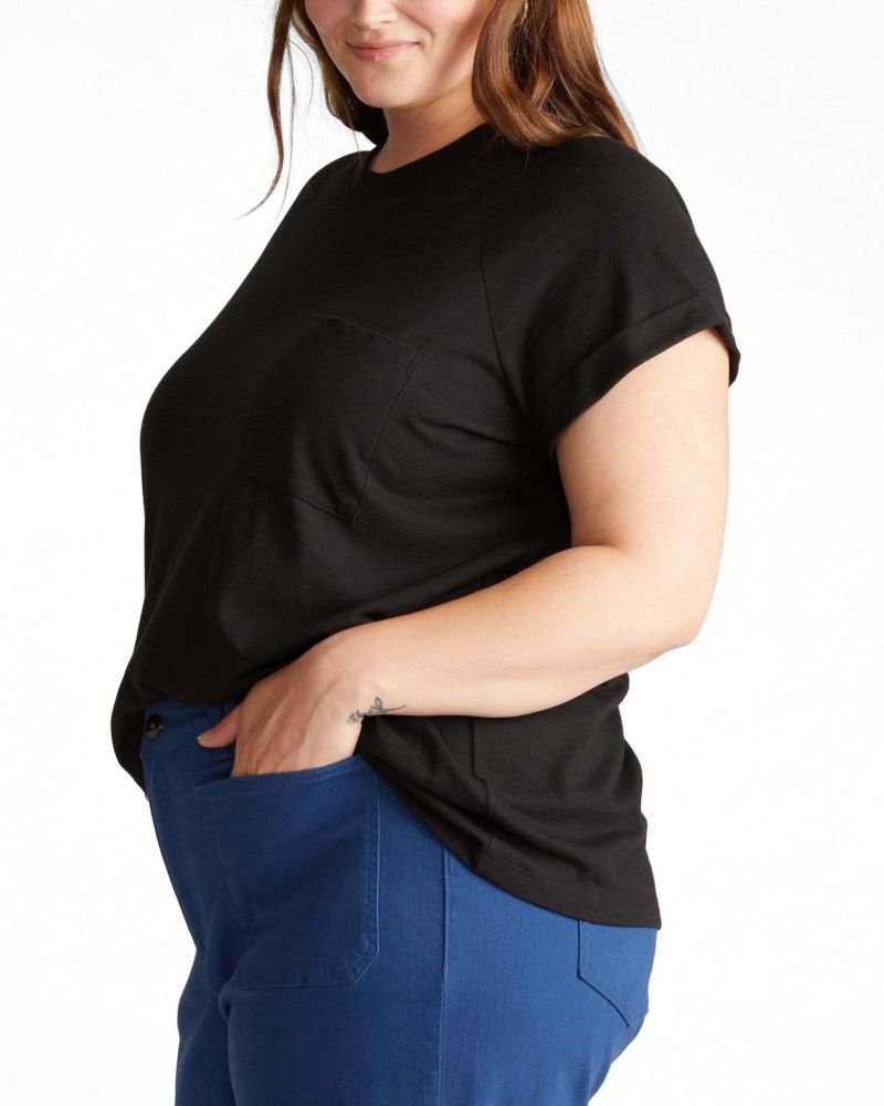 Plus Size Light-As-Air Boy Tee