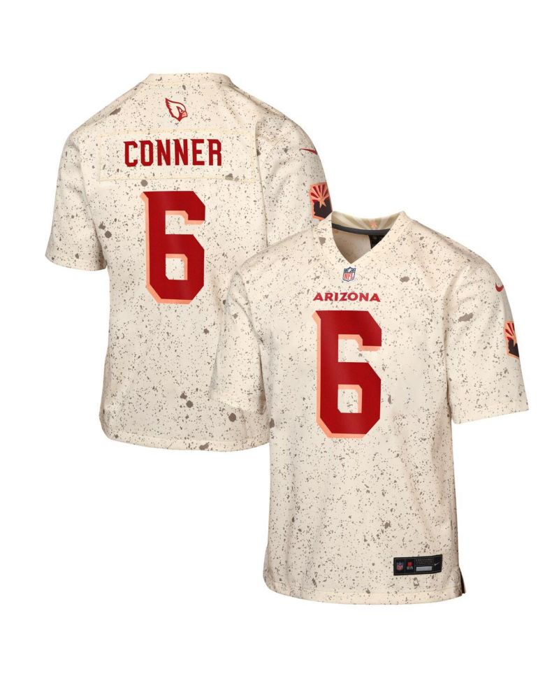 Big Boys and Girls James Conner Natural Arizona Cardinals 2025 Rivalries Collection Game Jersey