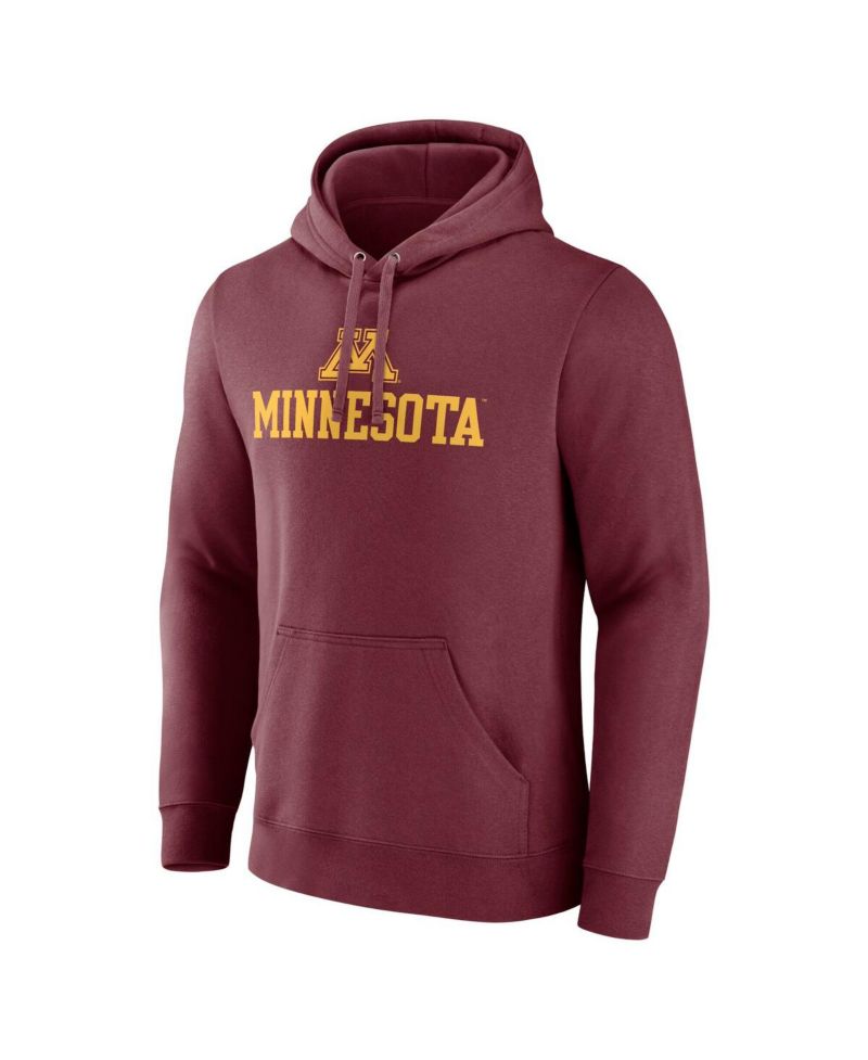 Men's Maroon Minnesota Golden Gophers Team Lockup Pullover Hoodie