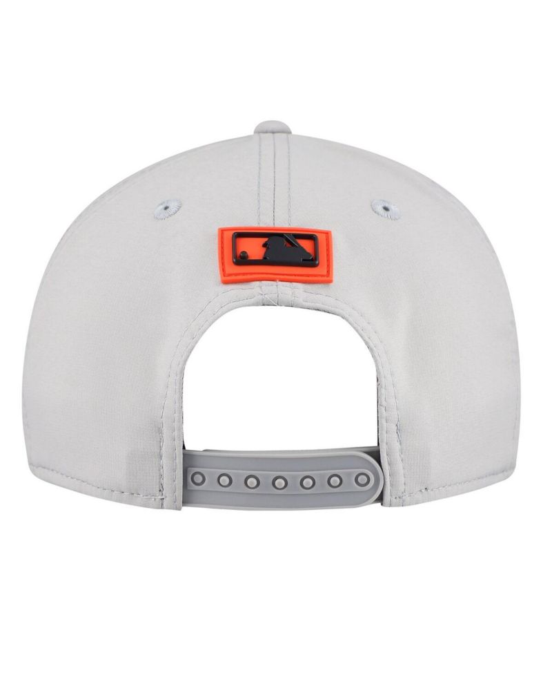 Men's Gray Detroit Tigers 2026 Clubhouse 9SEVENTY Adjustable Hat