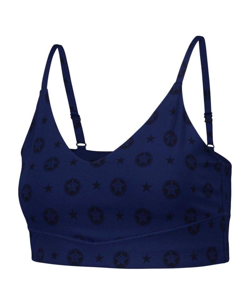 Women's Navy Houston Astros Active Bra