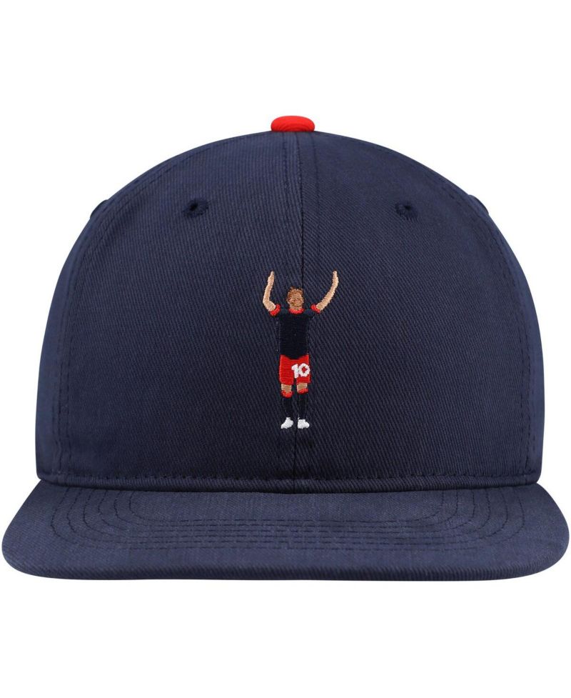 Men's and Women's Navy New England Revolution Player Adjustable Hat