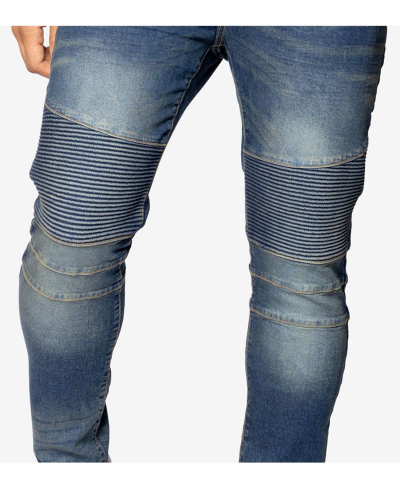 RAW X Men's Skinny Fit Moto Jeans