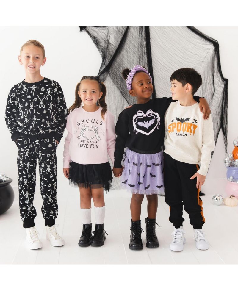 Boys' 4-20 Spooky Season Halloween Crewneck Sweatshirt