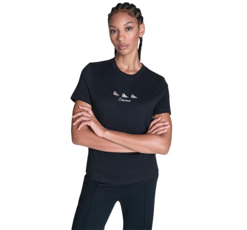 Women's Trio Embroidered T-Shirt
