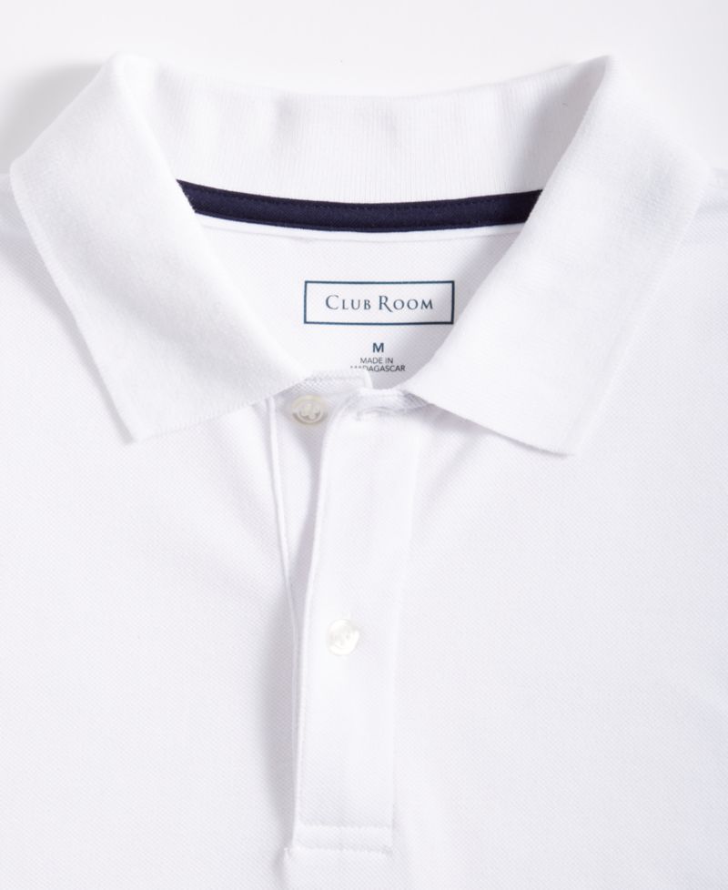 Men's Solid Stretch Polo Shirt