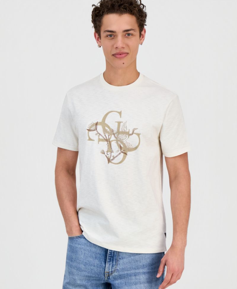 Men's Crafted Bird Graphic T-Shirt