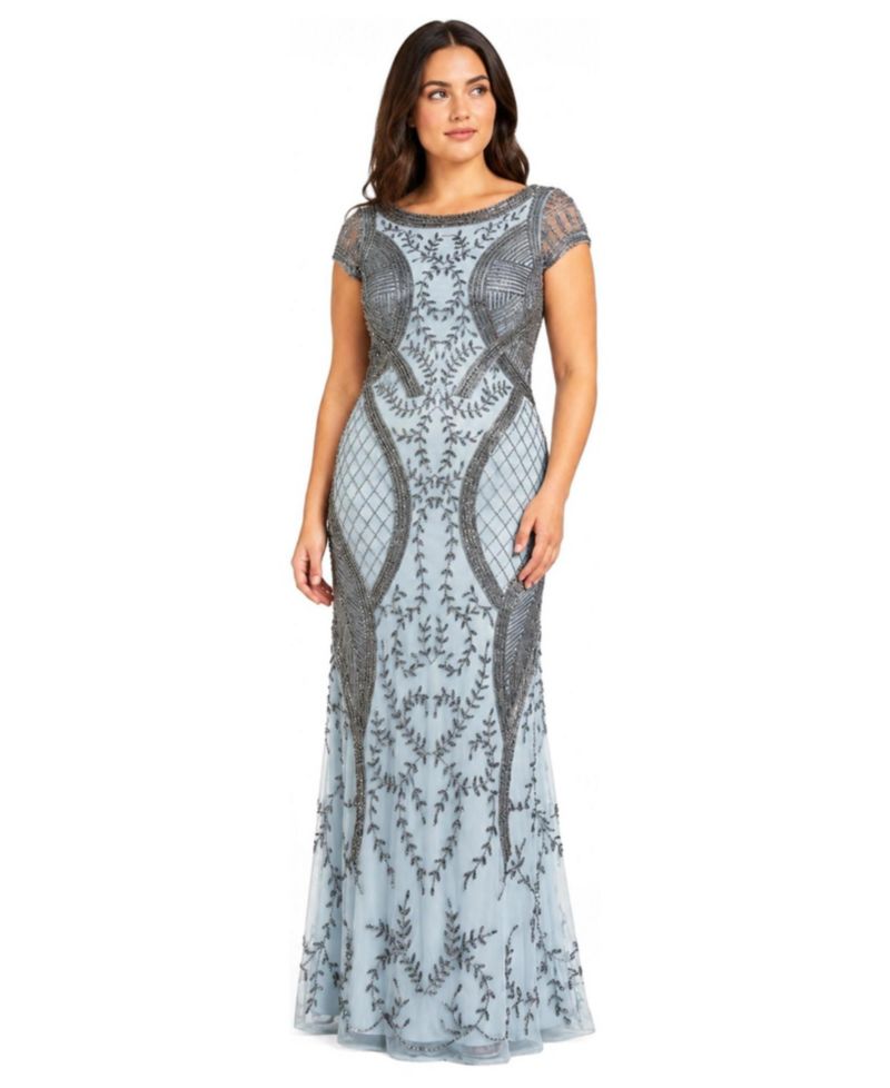 Women's Cap Sleeve Modestly Covered Dress