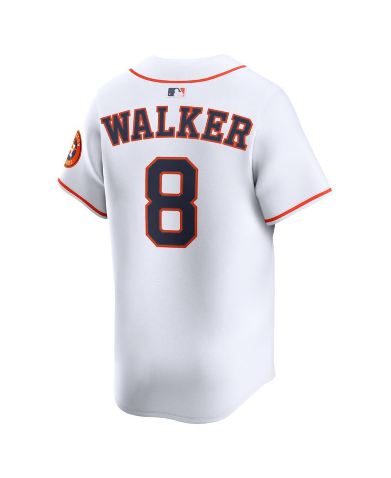 Men's Christian Walker White Houston Astros Home Limited Player Jersey