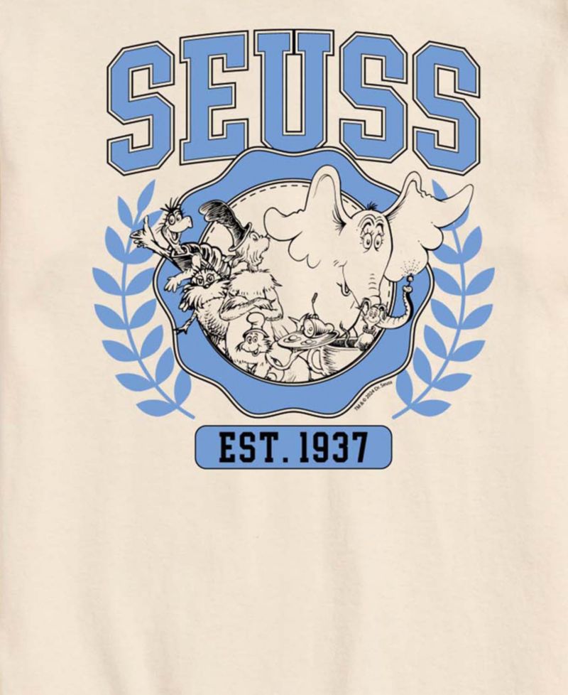 Men's Dr. Seuss Collegiate Short-Sleeve Graphic T-Shirt