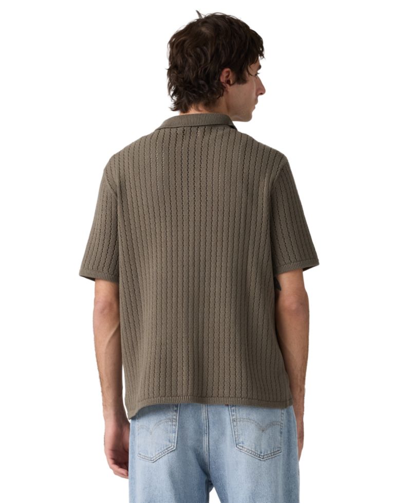 Men's Knit Camp Short-Sleeve Shirt