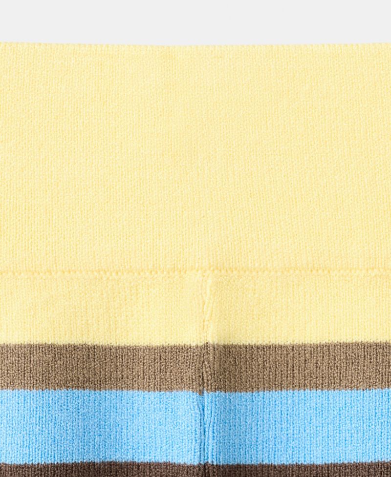 Women's Striped Knitted Shorts