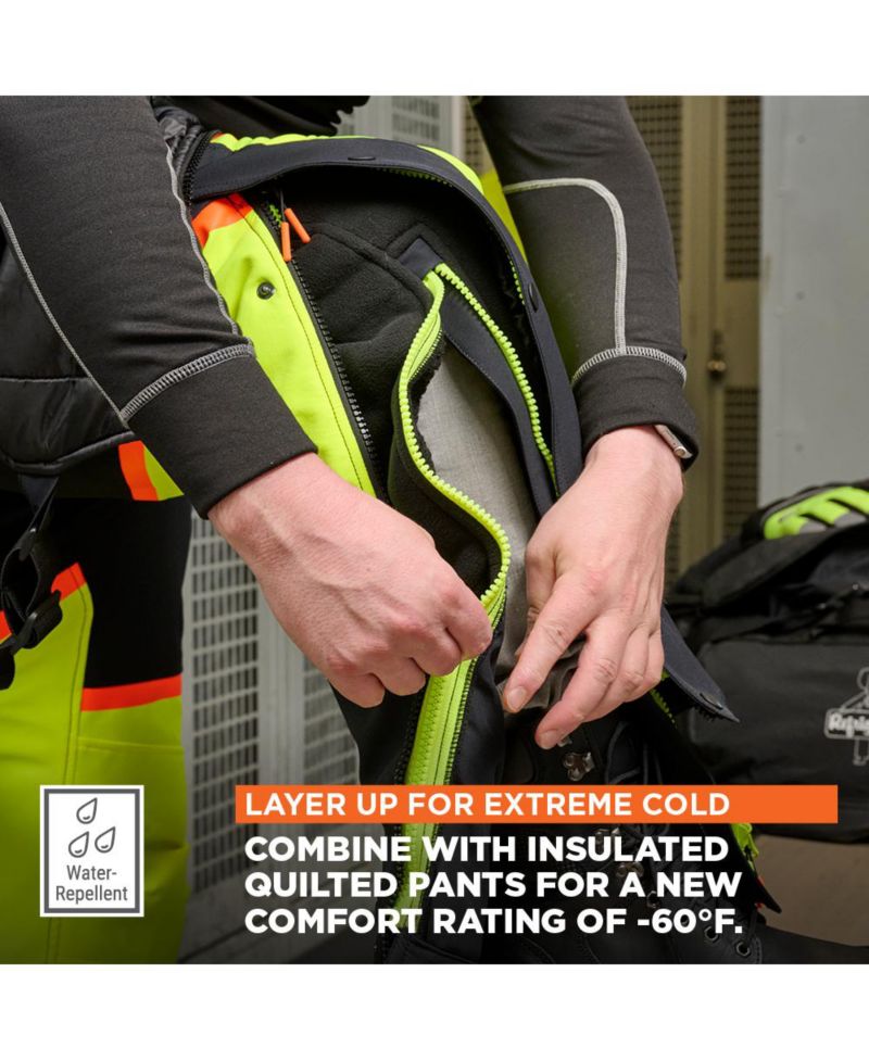 Men's FrostFlex Insulated Stretch Bib Overalls