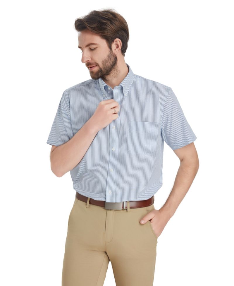 Men's Striped Dress Shirt