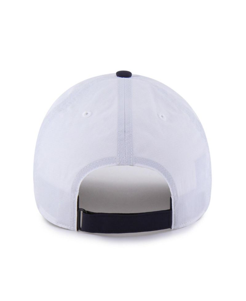 Men's White/Navy New York Yankees Vista Mini Clean Up Brrr Adjustable Hat
