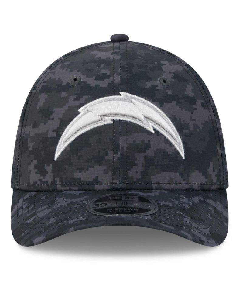 Men's Black Los Angeles Chargers 2026 Salute to Service 39THIRTY Flex Hat