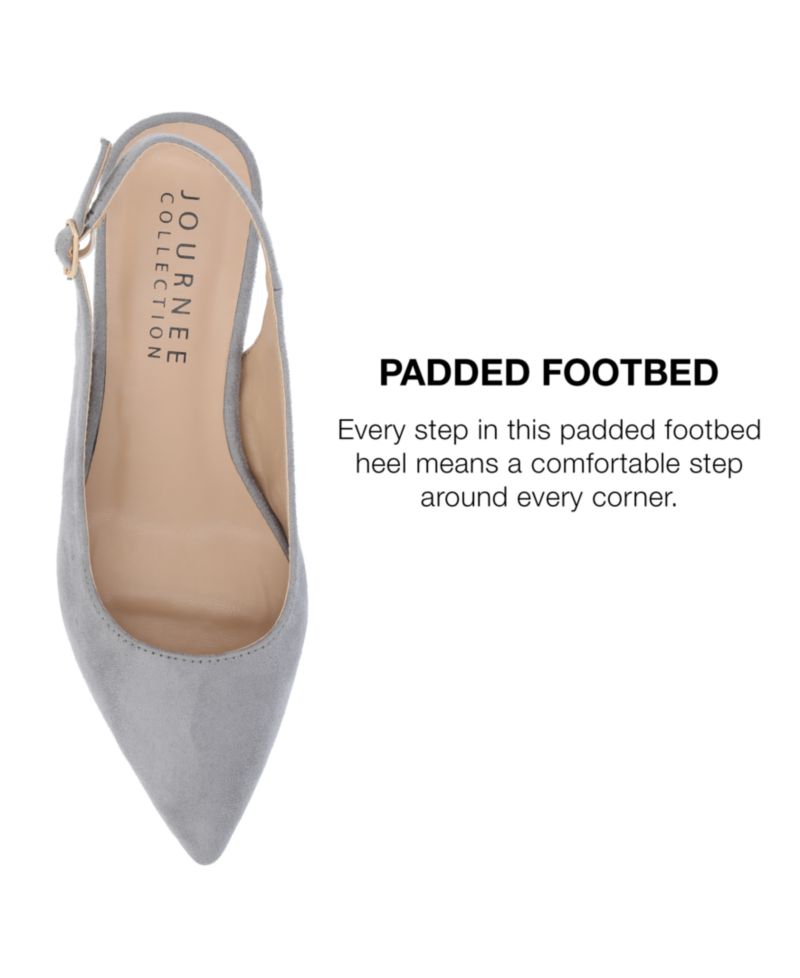 Women's Sylvia Block Heel Slingback Pumps
