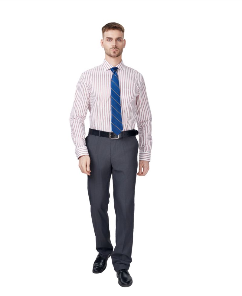 Men's Regular-Fit Harry Stripe Dress Shirt