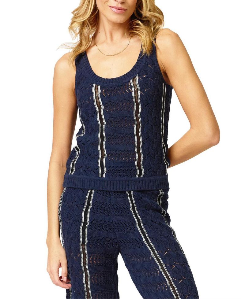Women's Amber Squiggle Stitch Tank