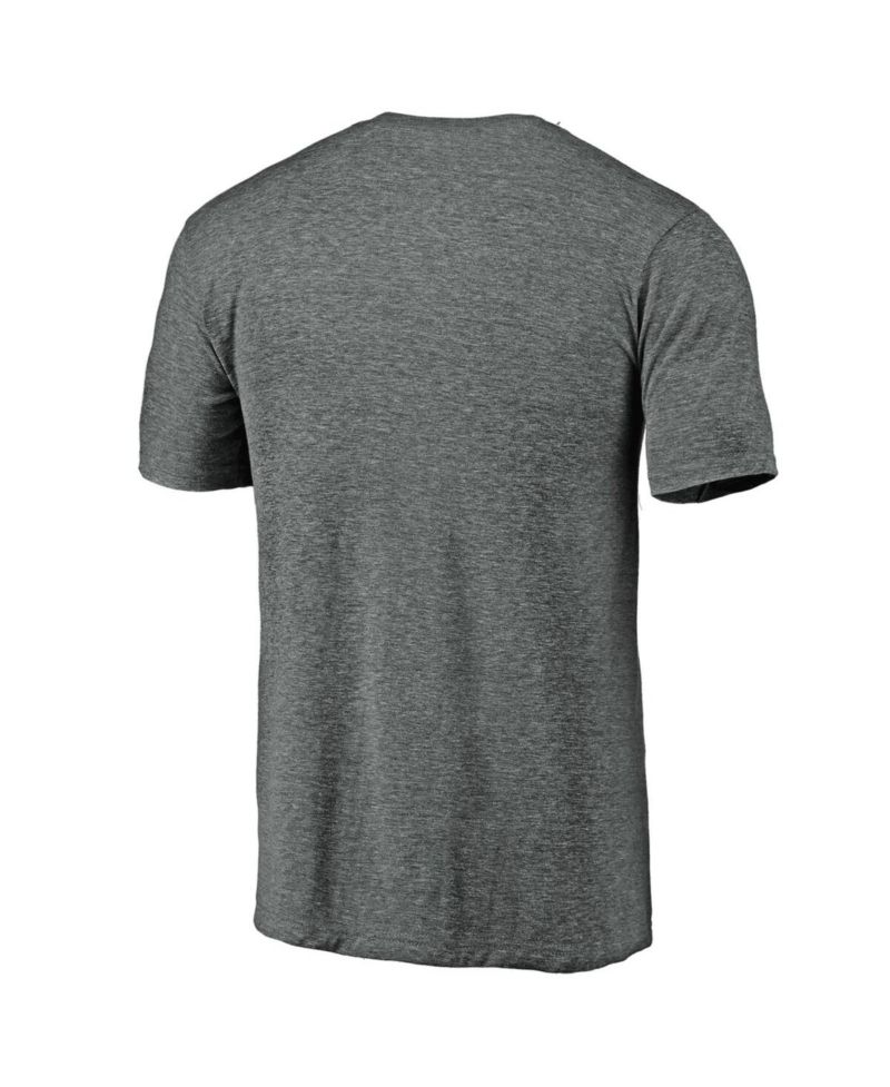 Men's Heather Gray Oklahoma Sooners Arched City Tri-Blend T-Shirt