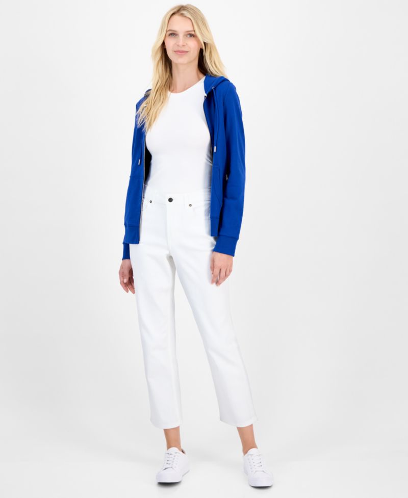 Women's Mid-Rise Bay Straight Jeans