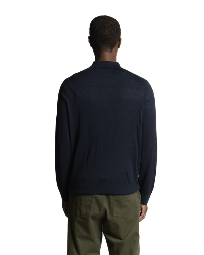 Men's Long Sleeve Cable Knitted Shirt