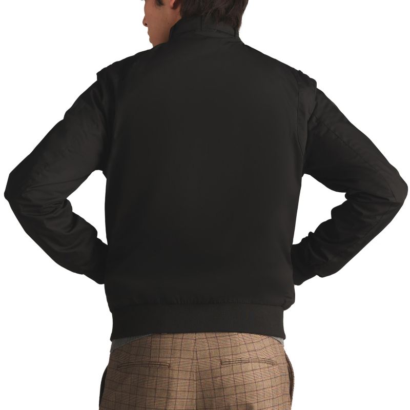 Men's Big & Tall Classic Iconic Racer Jacket (Slim Fit)