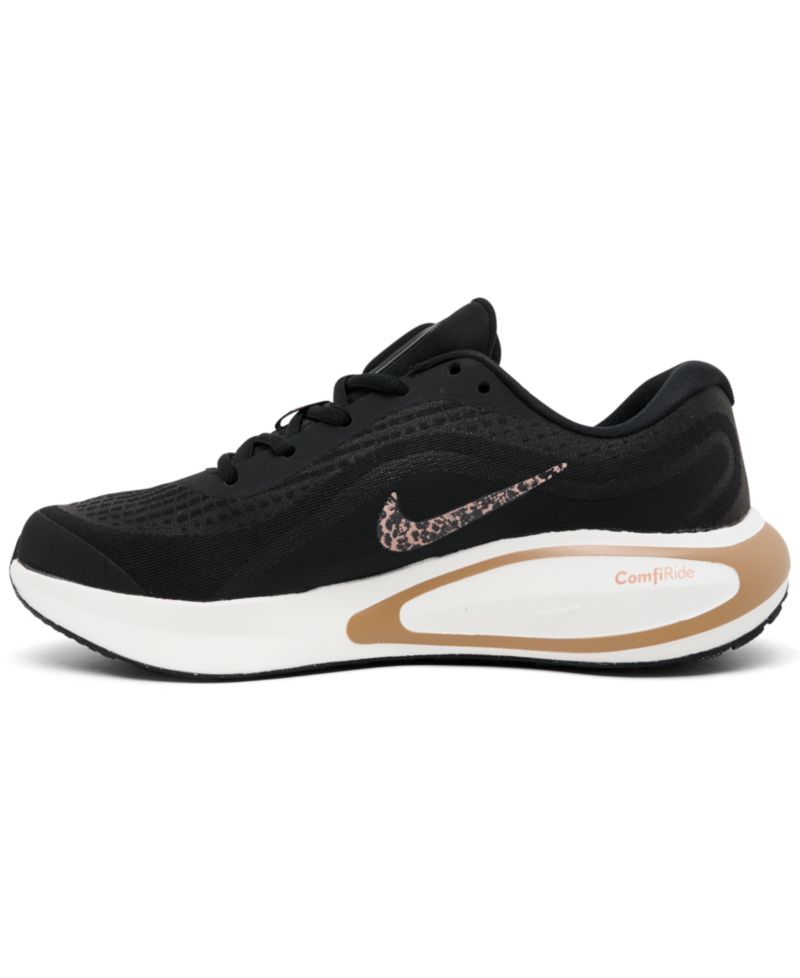 women's Journey Run Leopard Print Running Shoes from Finish Line
