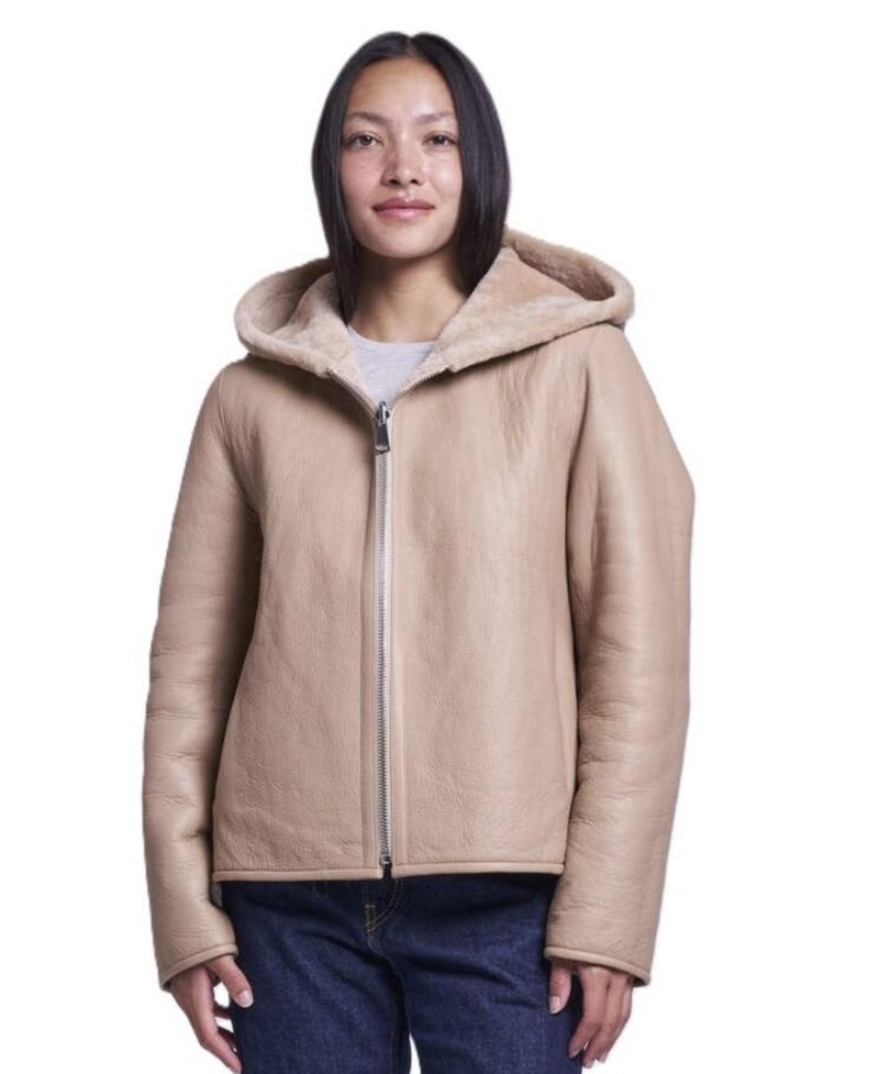 Women's Hooded Cropped Jacket