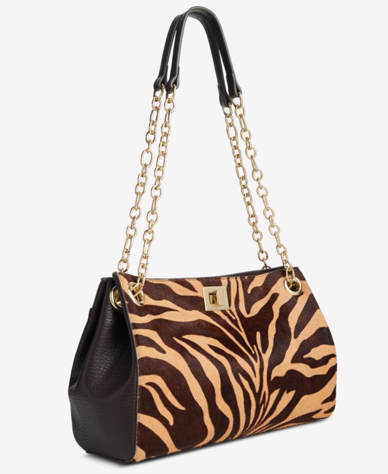Harperr Zebra-Print Shoulder Bag